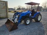 New Holland TC40 Compact Loader Tractor 'Ride & Drive'