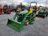 2014 John Deere 1025R Compact Loader Tractor 'Ride & Drive'