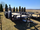 2020 Top Hat HP18x83-9.9 Landscape Trailer 'Title in the Office'