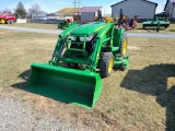 2014 John Deere 3046R Compact Loader Tractor 'Ride & Drive'