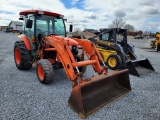 Kubota L4760 Cab Compact Loader Tractor 'Runs & Operates'