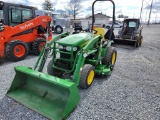 2014 John Deere 2320 Compact Loader Tractor 'Ride & Drive'