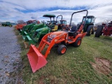 Kubota BX24 Compact Tractor Loader Backhoe 'Ride & Drive'