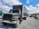 1998 International 4900 Box Truck 'Title in the Office'