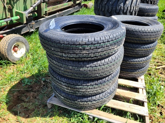 Road Guider QH100 Trailer Tires 'Set of 4 - NEW'