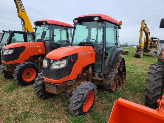 Kubota M8540 Cab Track Tractor 'Runs & Operates'