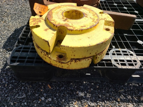 John Deere  Wheel Weights 'Pair of 2'