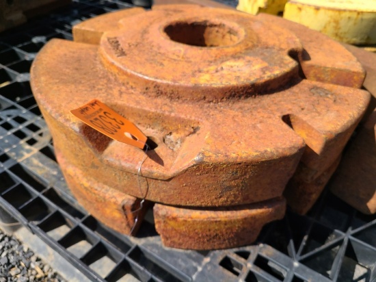 John Deere  Wheel Weights 'Pair of 2'
