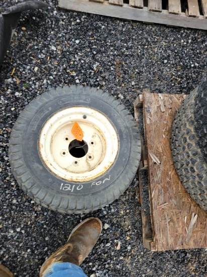 Tires on Wheels   'Pair of 2'