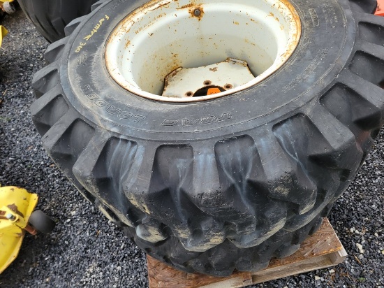 Tires on Wheels   'Pair of 2'