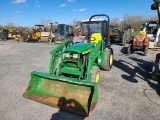 John Deere 4100 Compact Loader Tractor 'Ride & Drive'