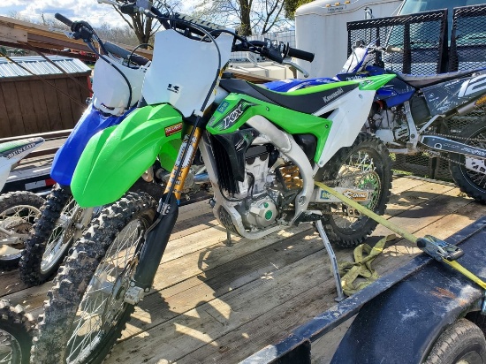2016 Kawasaki 450 Dirt Bike 'Title Sale Day - Runs & Operates'