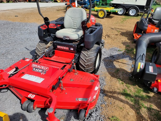 Gravely Rapid XZ Front Deck Zero Turn 'Ride & Drive'