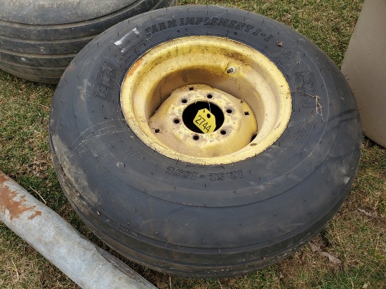 Implement Tire On Rim