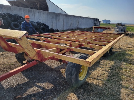 Custom Built 20' Big Bale Wagon