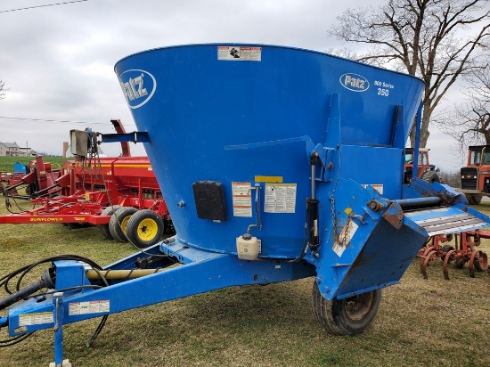 Patz 350 Vertical TMR Mixer