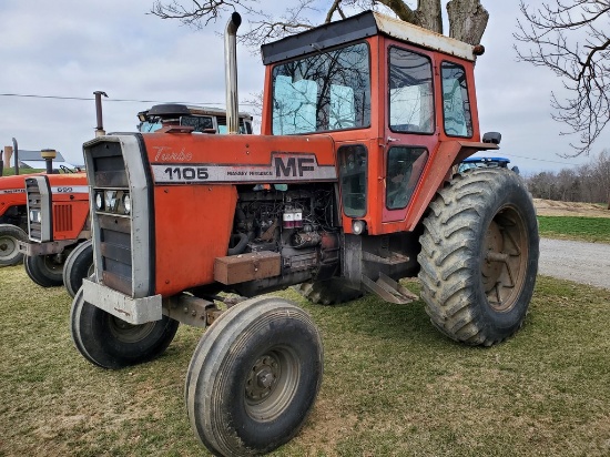 Massey Ferguson 1105 Cab Tractor 'Runs & Operates'