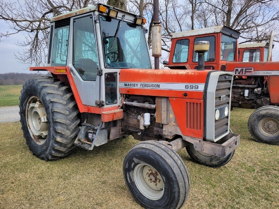 Massey Ferguson 699 Cab Tractor 'Runs & Operates'