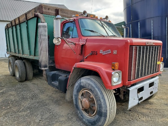 1985 GMC Brigadier Grain Truck 'Title - Runs & Operates'