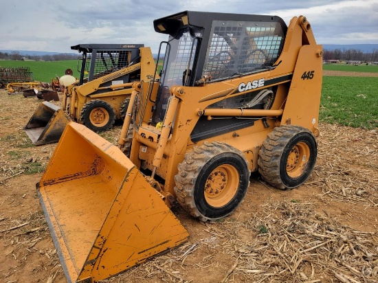 2006 Case 445 Skid Steer Loader | Heavy Construction Equipment Skid ...