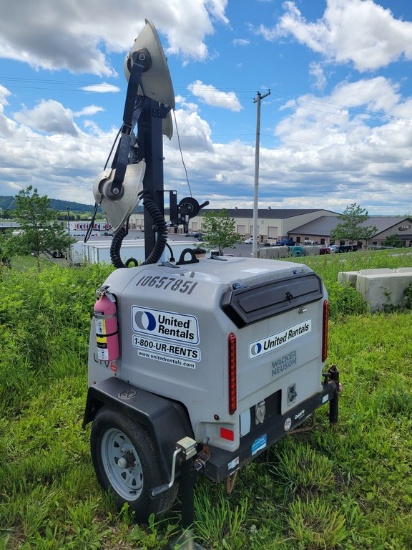 2017 Wacker Neuson LTV 6 Light Tower  'Runs and Drives '