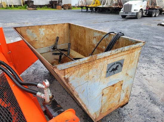 Equine Bedder  Side Shoot Bucket
