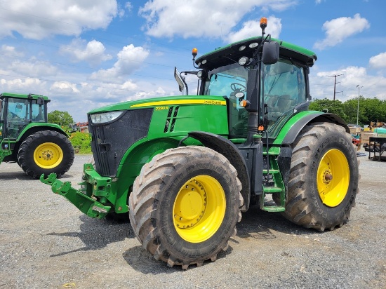 2011 John Deere 7230R Cab Tractor 'Runs & Operates'