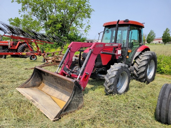 Case IH JX95??? Cab Loader Tractor  'Runs & Operates'