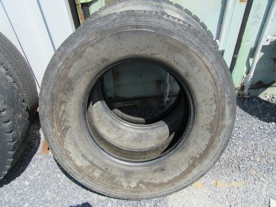 2016 Bridgestone and Dunlop 11R22.5 Tires