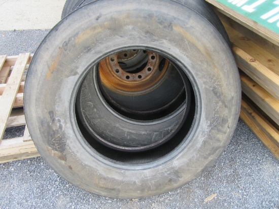 2010 Yokohama 11R24.5, RY617 Tires