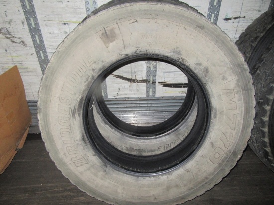 2018 Bridgestone 11R24.5, M770 Tires