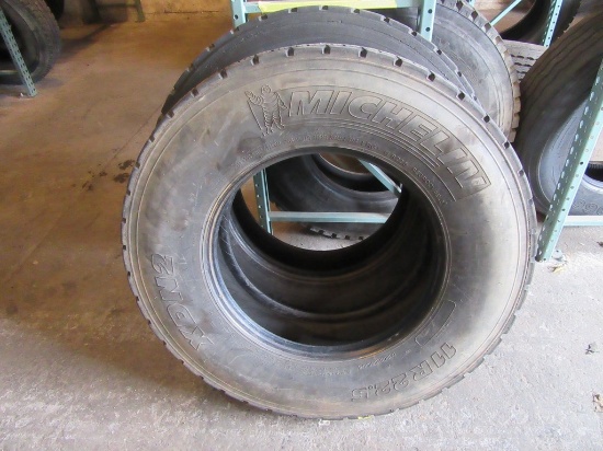Michelin, Continental 11R22.5 Tires