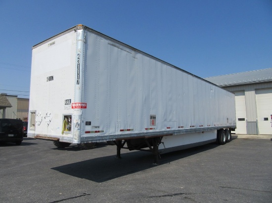 2002 Manac 53' x 102" Tandem Axle Dry Van Trailer