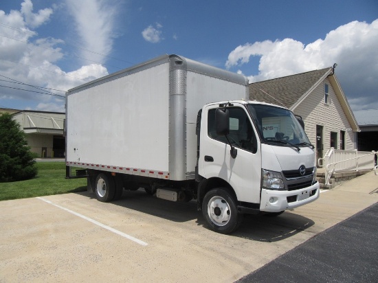 2019 Hino 195 Box Truck 'Title in the Office'