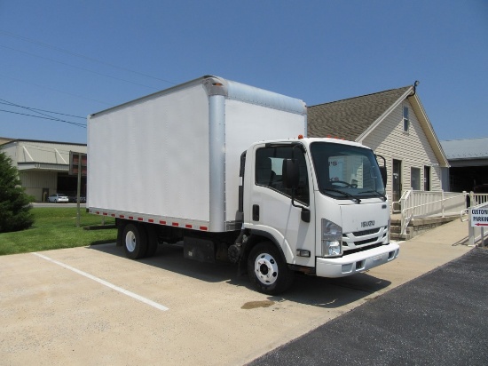 2019 Isuzu NPR Box Truck 'Title in the Office'