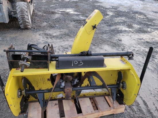 John Deere 47 Front Mount Snow Blower