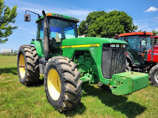 John Deere 8400 Cab Tractor 'Runs & Operates - NO Guarantee'