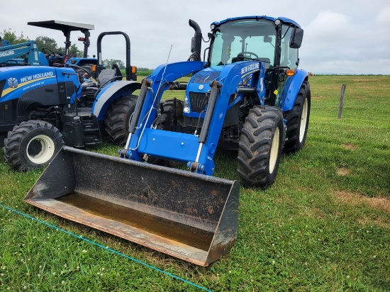 2020 New Holland Powerstar 120 Cab Loader Tractor 'Ride & Drive - Drive Train Guarantee'