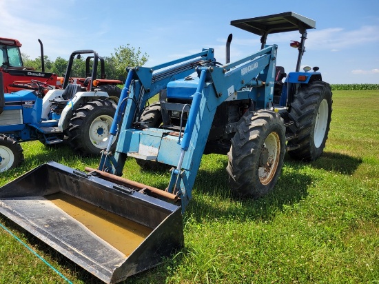 Ford 8240 Loader Tractor 'Runs & Operates - NO Guarantee'