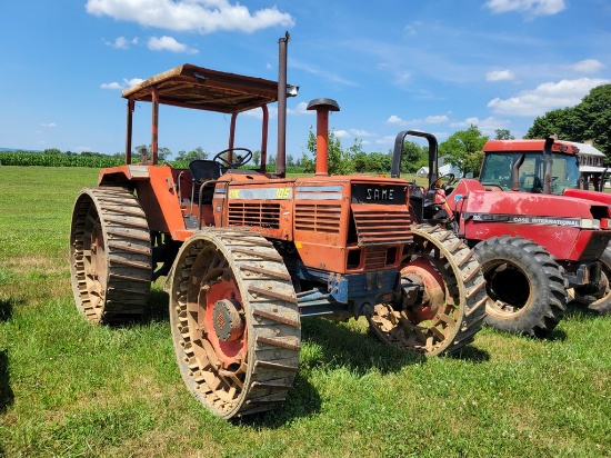SAME Tiger Six 105 Tractor 'Runs & Operates - NO Guarantee'