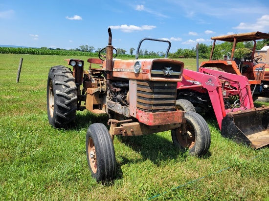 Massey Ferguson 180 Tractor 'Runs & Operates - NO Guarantee'