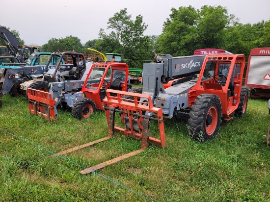 2018 Skyjack SJ843TH Telehandler 'Ride & Drive - Drive Train Guarantee'