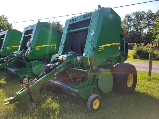 2018 John Deere 450M Round Baler 'Monitor in the Office'