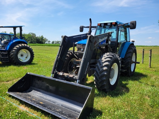 New Holland TM165 Cab Loader Tractor 'Ride & Drive - Drive Train Guarantee'