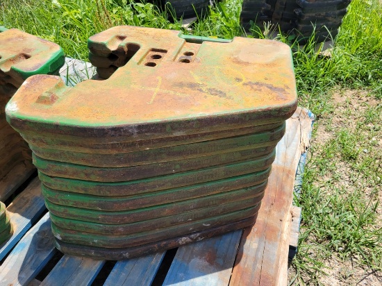 John Deere Suitcase Weights