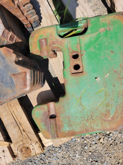 John Deere Suitcase Weights