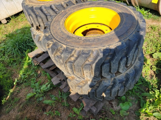 Galaxy The Beefy Baby III Telehandler Tires on Wheels