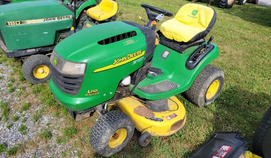 2002 John Deere L110 Riding Tractor 'Runs & Operates - NO Guarantee'