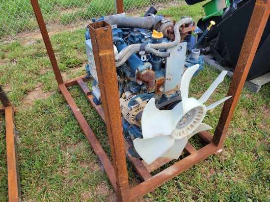 2020 Kubota Diesel V3307 Engine 'AS-IS - For Parts or Repair'