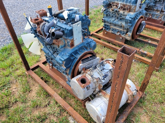 2021 Kubota Diesel V3307 Engine 'AS-IS - For Parts or Repair'